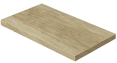 BAIKAL Encimera de Madera para Baño, en Melamina 16mm. Tablero para Mesa. Varios Acabados y Medidas. Combinable con cualquier Mueble Modular BAIKAL. Encimera de Madera 3,2cm 80 cm Nature