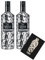 Three Sixty Vodka 2er Set Original 0,7L (37,5% Vol) Diamond filtrated- [Enthält Sulfite]