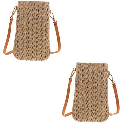 GALPADA 2pièces à Bandoulière Pour Téléphone Portable Pochette à Monnaie Et Cartes Accessoire De Mode Pour Plage Sorties