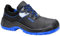 ELTEN Sicherheitsschuhe Alessio Steel Low ESD S3, Damen und Herren, Leder, Stahlkappe, leicht, robust 45, Schwarz-Blau