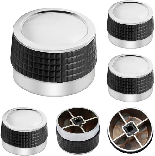 6 x Herd-Ofen-Regler-Knopf, Gas-Zeit-Grill-Griff, Herd, Brenner, Timer, Mikrowelle, Ersatzschalter