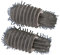 GLEAVI 1 Paar Pantoffel reinigen Mikrofaser Reinigungsschuhe Staubsauger Hausschuhe Indoor-Hausschuhe Schuhe putzen Sandalen Damen Hausschuhe Slipper Pantoffel aus Mikrofaser Sommer Socke