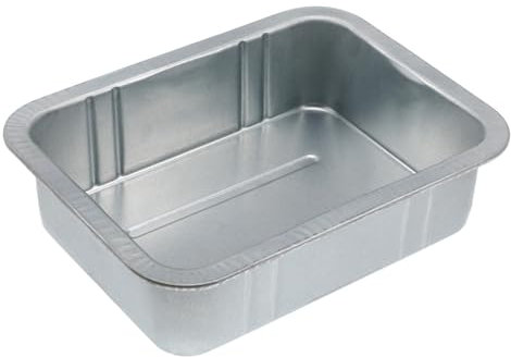 FELTECHELECTR Thickened Oil Drain Pan Steel Oil Drip Tray Tank Fluid Tool for Repair Car Garage