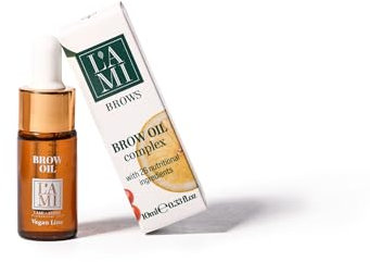 Lami Brow Oil - Augenbrauenöl revitalisiert und hydratisiert deine Augenbrauen sowie Haut intensiv, verleiht strahlenden Glanz und fördert das Wachstum und die Regeneration der Augenbrauen