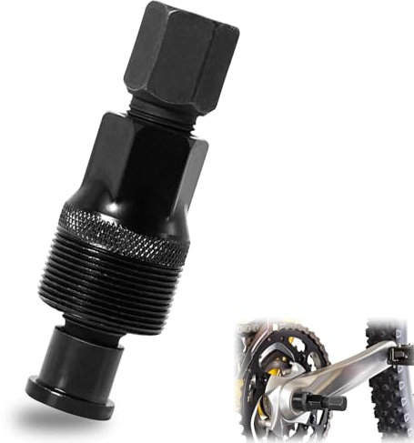 Estrattore per Pedivelle e Attrezzi per Movimento Centrale, Estrattore per Pedivella Guarnitura, Kit di Rimozione Estrattore Manovella Compatti per Mandrini Movimento Centrale Mountain Bike
