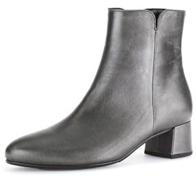 Gabor Damen Klassische Stiefeletten, Frauen Stiefeletten,uebergangsschuhe,uebergangsstiefel,reißverschluss,Boots,antiksilber,36 EU / 3.5 UK