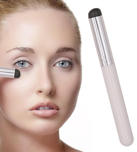 Pennello per correttore in silicone - applicatore in silicone morbido per lucidalabbra, applicatore per labbra in silicone | Pennello per labbra testa tonda Pennello per trucco multifunziona