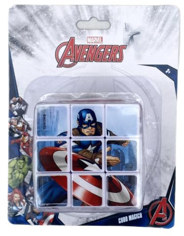 Cubo magico Avengers Marvel puzzle rompicapo gioco per bambini