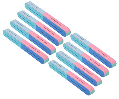 Mikinona 8piezas Bloques Pulidores De Uñas De Lados Tira Para Pulir Esmalte De Uñas o Casa