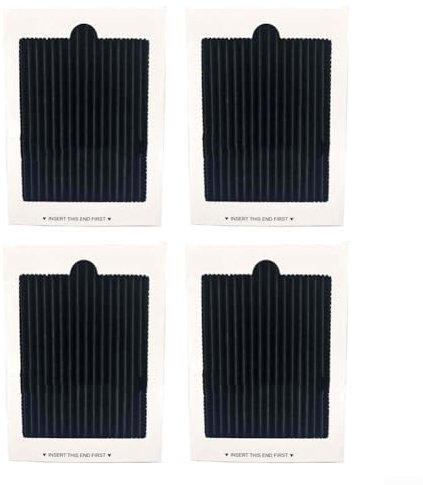 Set di 4 filtri dell'aria per frigorifero, compatibili con modelli di ricambio 242061001, Fresh Food