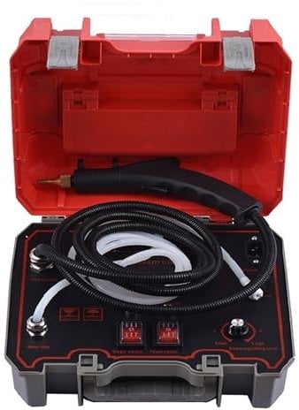AUBEST Pulitore a Vapore, Pulitore a e Elettrico da 2500 W, e for sterilizzazione ad Alta Pressione for Pistola a e for Auto(Rot)