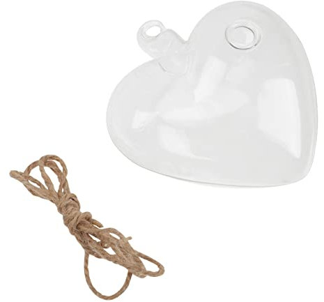 HEMOTON Vase De Plantation Verre Contenant à Fleurs Verre Vase Suspendu pour Maison Terrarium Micro-