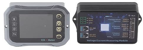 Garosa RV Smart Battery Monitor mit Shunt - Digital Coulombmeter Zur Überwachung der Stromkapazität in Wohnmobilen
