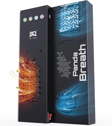 BIQU Panda Breath Smart Chamber Calentador y filtro de secado de filamentos | Apto para impresoras 3D Bambu-Lab P1P, P1S, X1C, A1, Snapmaker U1, Voron2.4, Trident y VZBot Klipper
