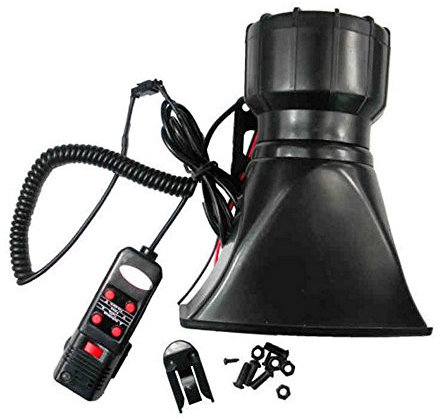 Mintice 12V lautes Horn Auto LKW 5 Ton Lautsprecher Mit PA-System Mic Max 300db Autohupe