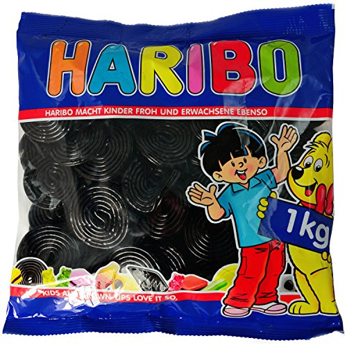 Haribo Lakritz Schnecken 1kg pose DE