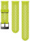 Suunto -Uhrenarmband, f眉r alle Suunto Spartan Sport WRH und Suunto 9 Uhren, Silikon, L盲nge: 22,9 cm, Stegbreite: 24 mm, Gr眉n/Schwarz, Inkl. Stifte zur Montage, SS050226000