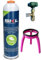 Gas ECOLOGICO R436V 370 grammi sostituto R1234yf R406 R409 R413+ rubinetto bomboletta uscita 1/4M