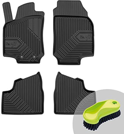 FROGUM No.77 Gummimatten Ganzjahresset von Auto Fußmatten Autofussmatten für Opel Astra G 1998-2009 | Langlebiges TPE Material