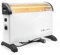 UR CHOICE 2000W Portable Electric Convector Heater - 3 Adjustable Heat Settings(750W/1250W/2000W), Overheat & Tip-Over Protection - Silent Operation, Freestanding, Ideal for Home/Office (SIMPLE-WHITE)