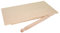 Lupia - Set Spianatoia con Mattarello, Legno di Betulla Naturale, Dimensioni 30x48,5 cm, Mattarello 30,5 cm Ø 2,5 cm, Ideale per impastare e stendere pasta, Prodotto in Italia