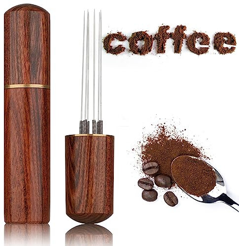 Distributore di aghi da caffè, WDT Distribuzione Strumento di erogazione per miscelazione del caffè macinato, Distributore di aghi per espresso, Accessori per strumenti di erogazione del caffè WDT