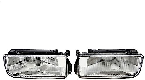 POCHY Auto Nebelscheinwerfer Für BMW 3er E36 E36 318I 323I 325I Auto Klarglas Stoßstange Nebelscheinwerfer Montage Nebelscheinwerfer Halogenlampen