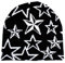 RYMAUP® Y2k Pentagramm Strickmütze für Herren und Damen, hochwertige Mütze, warme Mütze, Harajuku-Mütze,Strickmütze, im Street-Stil,weiße Sterne