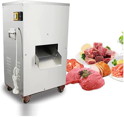 YOtat Cortadora De Carne Vertical Comercial Eléctrica, Cortadora De Carne Automática, Trituradora, Cortadora De Carne Grande