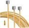 Fahrradschieber -Kabel poliertes Fahrraddrahtkabel kompatibel mit/sram für Mountainbike, Rennrad, MTB Mailleur Cable 1.2X 2100/2500/3000/3500mm Gold