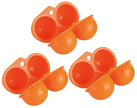 BUGUUYO Mini Egg Container for Refrigerator and Cabinet Egg Organizer Random Color
