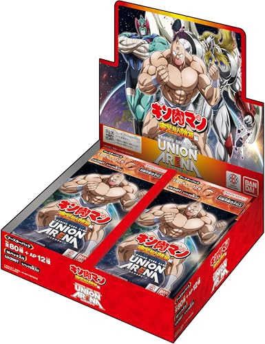 BANDAI Union AREANA Booster Pack Kinnikuman Perfect Super Humanized Progenitor Edition [UA39BT] (Box) 16 Pack