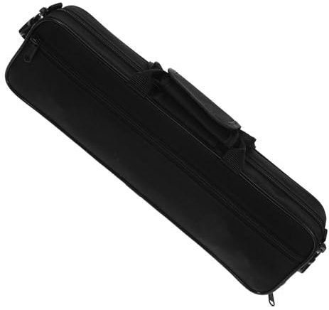 COOPHYA Flötentasche Aus Oxford Stoff Leicht Und Verschleißfest Kompakte Instrumenten Tragetasche Für Musiker Outdoor Geeignet Schwarz