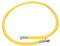 Angoily Gas verbindungs rohr Leitung Gasherd Maschine Düse Ventil edelstahlrohr gasanschlussschlauch Gasverbindungsschlauch schlauchband Propangasschläuche Trockner Gasschlauch PVC Yellow
