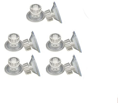 7LiuYueFei6 10 Packs Sucker High-Grip Awning Suction Cup Caravan Motorhome Organiser W/Securing Hooks Car Camping Accessories (D 45mm)