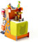 Xozoyo Giraffe Tonie Shelf, Fully Magnetic Toniebox Shelf for 30-35 Figures + Boxes, Toniebox Wall Shelf, Storage Shelf for Children's Room