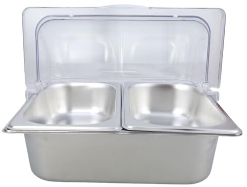Gewerbe Grade Edelstahl Lebensmittel Serviertablett Clear Deck