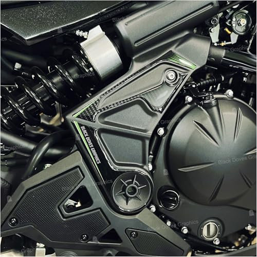 Adesivi Resinati 3D protezioni compatibili con/sostitutivo per Kawasaki Versys 650 2025 Metallic Matte Graphenesteel Gray (Protezioni Paramotore)