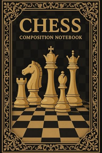 The King’s Gambit – Chess Composition Journal: Create, Analyze & Master Chess Strategies | 120 Pages of Diagrams and Notes | For Players & Creators