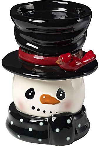 Precious Moments Snowman Candle Holder Kerzenhalter Schneemann, Keramik