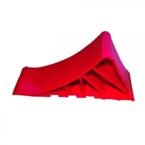 FKAnhängerteile Lot de 4 cales sans support – 1600 kg Rouge