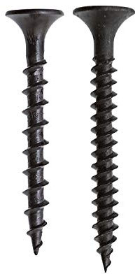 Belko Gipsplattenschrauben Feingewinde 3,6 x 45 1000 Stück, inkl. Bit, phosphatiert, Kreuzschlitz, Schnellbauschrauben Gipskarton-Schraube, Trockenbau