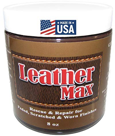 Blend It On Leather Max großes Projekt 237 ml Glas Nachbearbeitung für Ihre Möbel, Jacken, Sofa oder Autositz, super einfache Anleitung (evtl. nicht in deutscher Sprache), stellt jedes Material