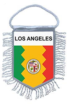 Akachafactory Wimpel mini Flagge Fahne flaggen miniflagge usa los Angeles