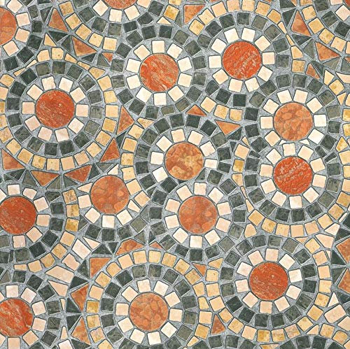 DecoHomeTextil Heimtextilmanufaktur d-c-fix Klebefolie Bastelfolie Dekorationsfolie Designfolie Stein Mosaik 45 x 200 cm - 6 0519 - Dekorieren Basteln Schmücken