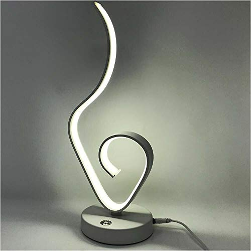 Gloriashoponline® LUME DA COMODINO STILE MODERNO 9 W LUMETTO LAMPADA LED LUCE BIANCA 6500K D04-F
