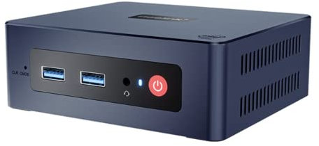 Beelink MINI S Mini PC à faible consommation d'énergie Windows 11 Pro Intel Celeron N5095 UHD 4K RAM DDR4 8 Go SSD 256 Go Wi-Fi 5 AC, Gigabit Ethernet, Bluetooth, 2 x HDMI, VESA