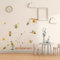 SUPERDANT 3D Bienen Wandaufkleber Bienen Blumen Wandaufkleber Cartoon Tiere Aufkleber DIY Tiere AST Wandkunst Dekoration Für Kinderzimmer Schlafzimmer Spielzimmer Klassenzimmer Dekoration
