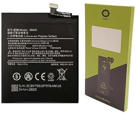 OH-BOX® Akku kompatibel mit Xiaomi BM4R Mi 10 Lite (M2002J9G)