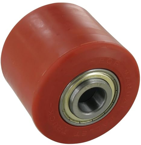 Rollentechnik Hubwagenrolle Laufrolle Ersatzrolle DRS Polyurethan 82x100 Einbaulänge 104 Bohrung: 20